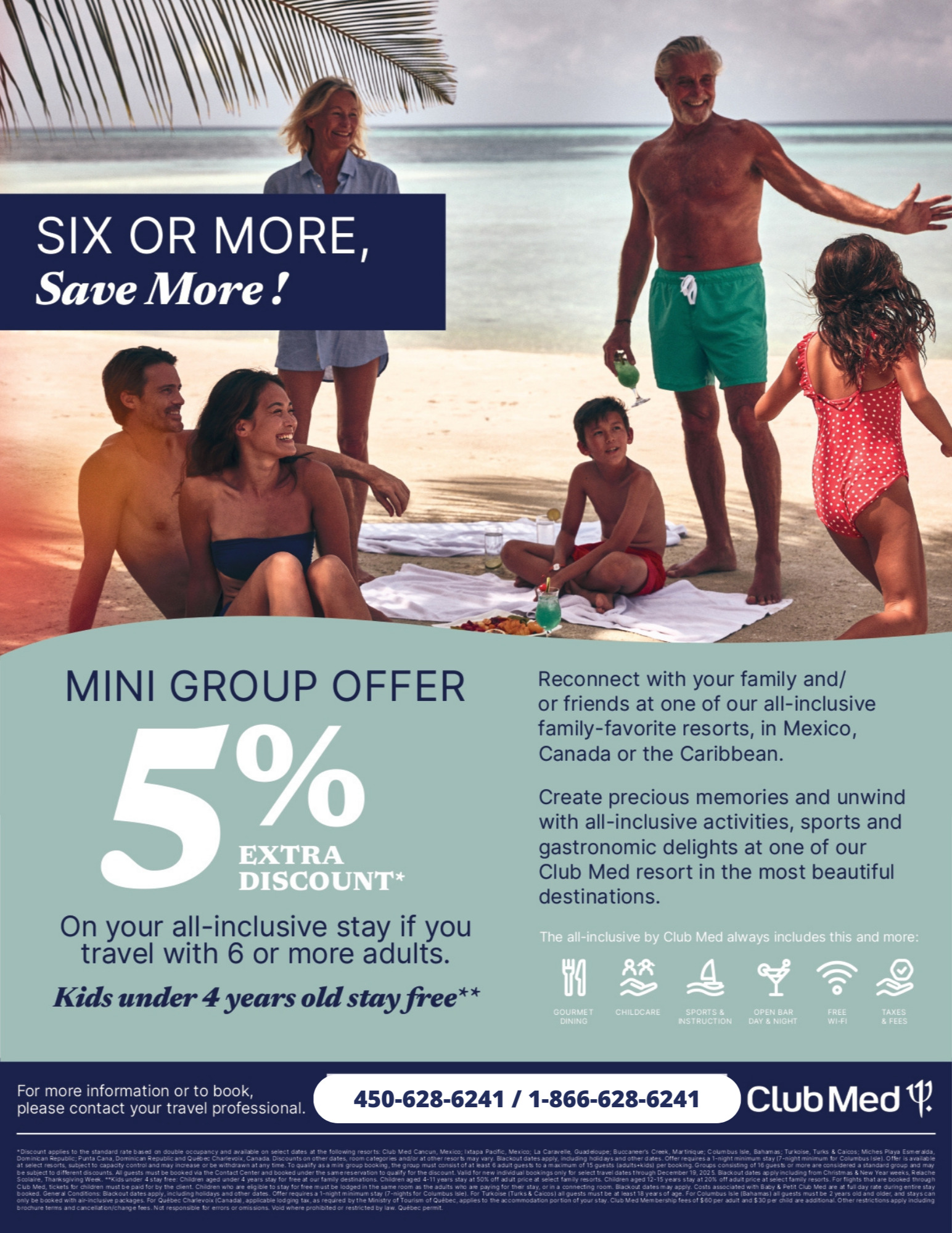 Club Med Promotions Mini Group Offer with Partez en Voyage Club Med Promotions Mini Group Offer with Partez en Voyage